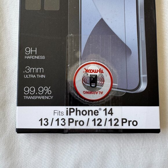 NWT Primo Apple iPhone 14 Tempered Glass Screen Protector, Ultra Thin, Pack of 2 - Picture 4 of 11